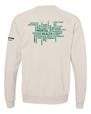 Custom Apparel - Screen Printing - Sparrow Ionia Hospital - Mental Health Fundraiser - Crew Neck Sweatshirt - Sparrow Ionia Hospital 14310
