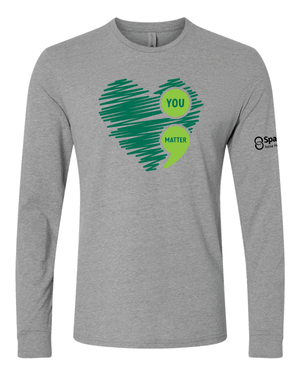 Custom Apparel - Screen Printing - Sparrow Ionia Hospital - Mental Health Fundraiser - Unisex Adult Long Sleeve T-Shirt - Sparrow Ionia Hospital 14310