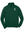 MSU College of Law Weekend Quarter Zip Forest Green front view