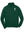 MSU College of Law Weekend Quarter Zip Forest Green front view