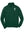 MSU College of Law Weekend Quarter Zip Forest Green front view