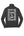 Sigma Alpha Sorority Quarter Zip Graphite Heather back view