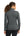 Okemos Special Education Apparel Quarter Zip Charcoal Grey Heather back view