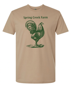 Custom Apparel - Screen Printing - Spring Creek Farm Unisex T-shirt - Spring Hill Farm - 17060