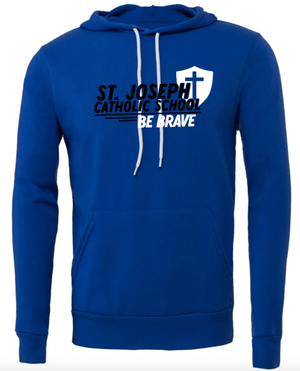 Custom Apparel - Screen Printing - St. Joseph - Fall 2023 - Adult Royal Hooded Sweatshirt - Hooded Sweatshirt - St. Joseph - Fall 2023 - 14785