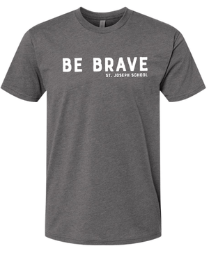 Custom Apparel - Screen Printing - St. Joseph - Fall 2023 - Youth Grey T-Shirt - Youth T-shirt - St. Joseph - Fall 2023 - 14785