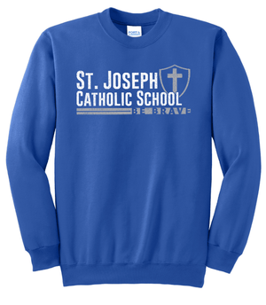 Custom Printed Apparel | St. Joseph Fall 2025 - Adult Unisex Fleece Crewneck Sweatshirt - St.Joseph Fall 2025 - 18144