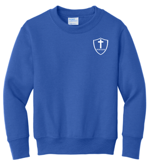 Custom Printed Apparel | St. Joseph Fall 2025 - Youth Embroidered Crewneck Sweatshirt - St.Joseph Fall 2025 - 18144