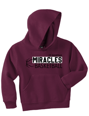 Custom Printed Apparel | St. Martha Basketball Warm Ups - Youth Hoodie - St. Martha F23 Basketball Set - 18631