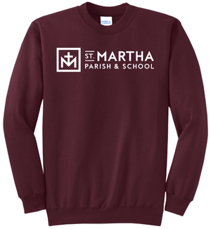 Custom Printed Apparel | St. Martha Fall 2025 - Adult Crewneck Stay Awesome Design (MULTIPLE COLOR OPTIONS) - St. Martha F25 - 18497