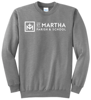 Custom Printed Apparel | St. Martha Fall 2025 - Adult Crewneck Stay Awesome Design (MULTIPLE COLOR OPTIONS) - St. Martha F25 - 18497