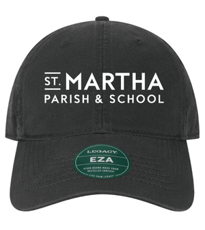 Custom Printed Apparel | St. Martha Fall 2025 - Adult Dad Black Hat (MULTIPLE DESIGN OPTIONS) - St. Martha F25 - 18497