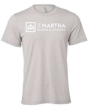Custom Printed Apparel | St. Martha Fall 2025 - Adult T-Shirt Word and Sacrament Design (MULTIPLE COLOR OPTIONS) - St. Martha F25 - 18497
