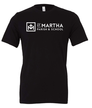 Custom Printed Apparel | St. Martha Fall 2025 - Adult T-Shirt Word and Sacrament Design (MULTIPLE COLOR OPTIONS) - St. Martha F25 - 18497