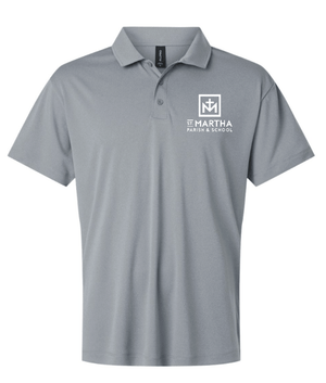Custom Printed Apparel | St. Martha Fall 2025 - Men's Performance Polo (MULTIPLE DESIGN AND COLOR OPTIONS) - St. Martha F25 - 18497