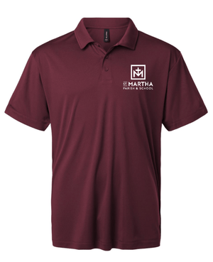 Custom Printed Apparel | St. Martha Fall 2025 - Men's Performance Polo (MULTIPLE DESIGN AND COLOR OPTIONS) - St. Martha F25 - 18497