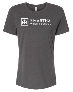 Custom Printed Apparel | St. Martha Fall 2025 - Women's T-Shirt Word and Sacrament Design (MULTIPLE COLOR OPTIONS) - St. Martha F25 - 18497