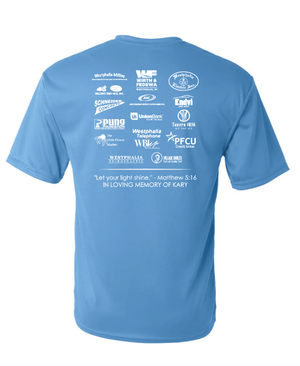 Custom Apparel - Screen Printing - St. Mary's Parish 5K Fundraiser - Youth Performance T-Shirt - St. Mary's Parish 5K Fundraiser - 16662