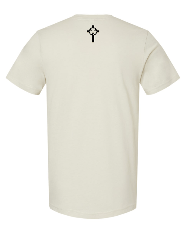 Custom Apparel - Screen Printing - St. Patrick Basketball 2024 - Adult Unisex T-Shirt (Sage / Oatmeal) - St. Patrick Basketball 2024 - 16802