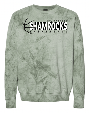 Custom Apparel - Screen Printing - St. Patrick Basketball 2024 - Colorblast Crewneck Sweatshirt - St. Patrick Basketball 2024 - 16802