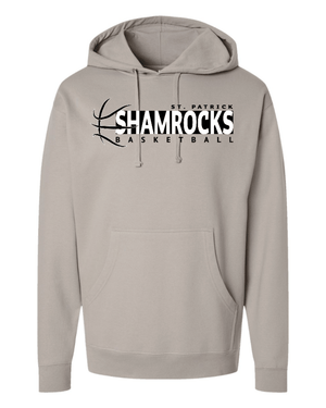 Custom Apparel - Screen Printing - St. Patrick Basketball 2024 - Midweight Hooded Sweatshirt - St. Patrick Basketball 2024 - 16802