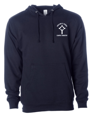 Custom Apparel - Screen Printing - St. Patrick Campus Ministry - Adult Midweight Hoodie (Multiple Color Options Available) - St. Patrick Campus Ministry - 16713