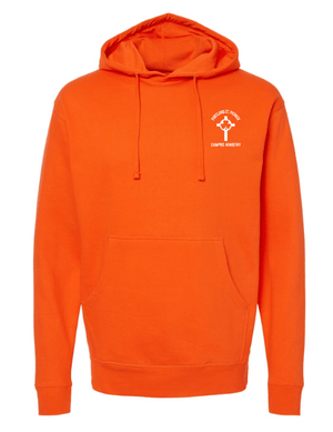 Custom Apparel - Screen Printing - St. Patrick Campus Ministry - Adult Midweight Hoodie (Multiple Color Options Available) - St. Patrick Campus Ministry - 16713