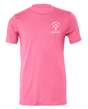 Custom Apparel - Screen Printing - St. Patrick Campus Ministry - Adult Unisex T-Shirt (Multiple Color Options Available) - St. Patrick Campus Ministry - 16713