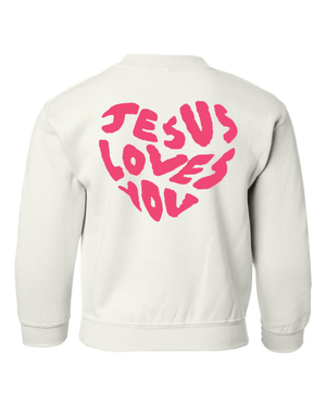 Custom Apparel - Screen Printing - St. Patrick Campus Ministry - Youth Crewneck Sweatshirt - St. Patrick Campus Ministry - 15032