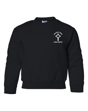 Custom Apparel - Screen Printing - St. Patrick Campus Ministry - Youth Crewneck Sweatshirt - St. Patrick Campus Ministry - 15032