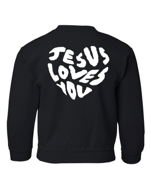 Custom Apparel - Screen Printing - St. Patrick Campus Ministry - Youth Crewneck Sweatshirt - St. Patrick Campus Ministry - 15032
