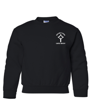 Custom Apparel - Screen Printing - St. Patrick Campus Ministry - Youth Heavy Blend Sweatshirt (Multiple Color Options Available) - St. Patrick Campus Ministry - 16713