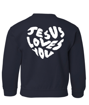 Custom Apparel - Screen Printing - St. Patrick Campus Ministry - Youth Heavy Blend Sweatshirt (Multiple Color Options Available) - St. Patrick Campus Ministry - 16713