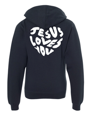 Custom Apparel - Screen Printing - St. Patrick Campus Ministry - Youth Midweight Hoodie - St. Patrick Campus Ministry - 15032