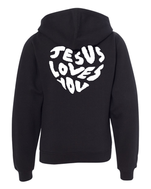 Custom Apparel - Screen Printing - St. Patrick Campus Ministry - Youth Midweight Hoodie - St. Patrick Campus Ministry - 15032