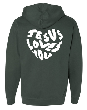 Custom Apparel - Screen Printing - St. Patrick Campus Ministry - Youth Midweight Hoodie (Multiple Color Options Available) - St. Patrick Campus Ministry - 16713