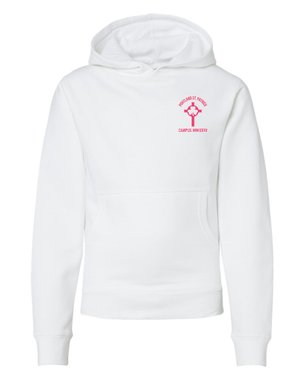 Custom Apparel - Screen Printing - St. Patrick Campus Ministry - Youth Midweight Hoodie (Multiple Color Options Available) - St. Patrick Campus Ministry - 16713
