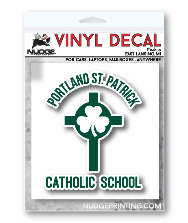Custom Apparel - Screen Printing - St. Patrick - Car Decal - Fabricated Customs