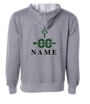 Custom Apparel - Screen Printing - St. Patrick Cross Country 2023 - Hooded Sweatshirt *customization available - Hooded Sweatshirt - St. Patrick Cross Country 2023