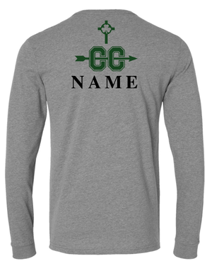 Custom Apparel - Screen Printing - St. Patrick Cross Country 2023 - Long - sleeve T-shirt - Long Sleeve - St. Patrick Cross Country 2023