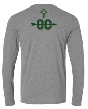 Custom Apparel - Screen Printing - St. Patrick Cross Country 2023 - Long - sleeve T-shirt - Long Sleeve - St. Patrick Cross Country 2023