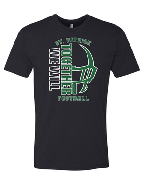 Custom Apparel - Screen Printing - St. Patrick Football Fall 2023 - Unisex T-Shirt - T-shirt - St. Patrick Football Fall 2023 - 14495