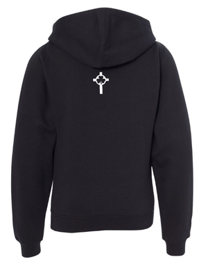 Custom Apparel - Screen Printing - St. Patrick Football Fall 2023 - Youth Hoodie - Youth Hoodie - St. Patrick Football Fall 2023 - 14495