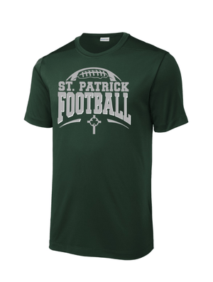 Custom Printed Apparel | St. Patrick Football - Performance Tee - St Patrick Football 25/26 - 18178