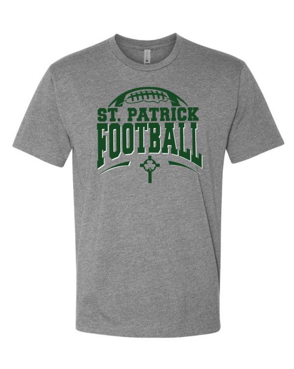 Custom Printed Apparel | St. Patrick Football - Unisex T-Shirt *Dark Grey / Forest Green* - St Patrick Football 25/26 - 18178