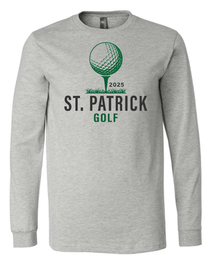 Custom Apparel - Screen Printing - St. Patrick Golf - Long Sleeve T-Shirt - St. Patrick Golf - 17389