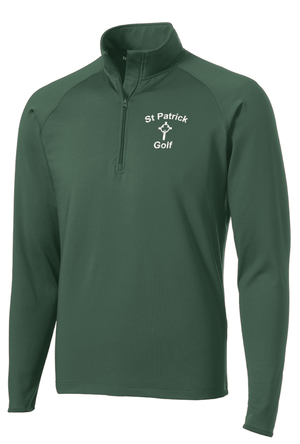 Custom Apparel - Screen Printing - St. Patrick Golf Performance 1/4 Zip - St. Patrick Golf - 15474