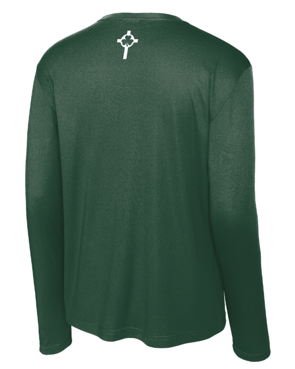Custom Apparel - Screen Printing - St. Patrick Golf Performance LS T-shirt - St. Patrick Golf - 15474