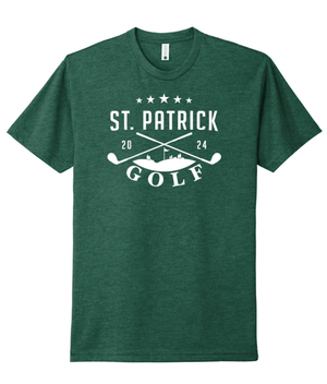 Custom Apparel - Screen Printing - St. Patrick Golf Unisex T-shirt - St. Patrick Golf - 15474