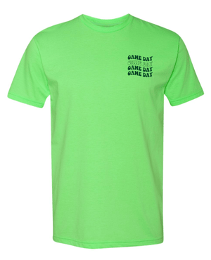 Custom Apparel - Screen Printing - St. Patrick Homecoming - Adult Unisex T-Shirt (Neon Green) - St. Patrick Homecoming - 16616